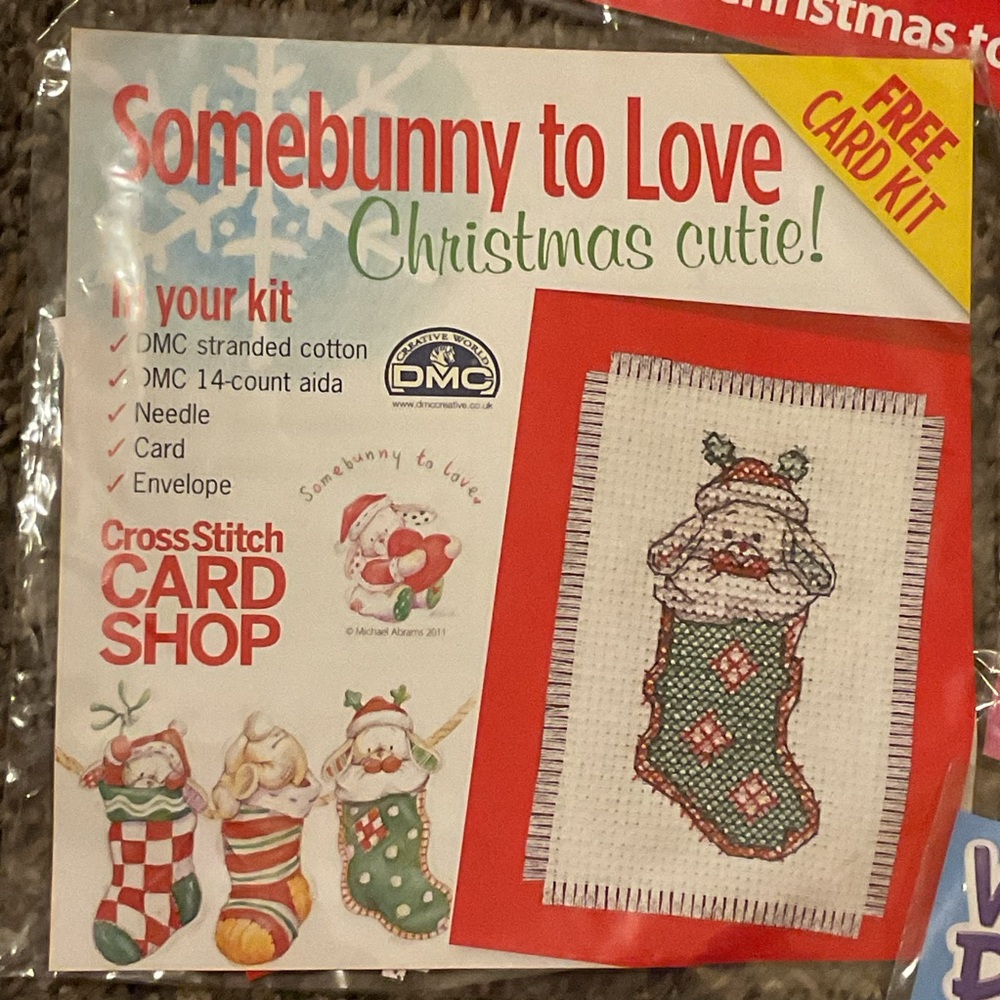 Lot of 7 Cross Stitch Card Kits - Includes Christmas, Disney - Picture 8 of 9